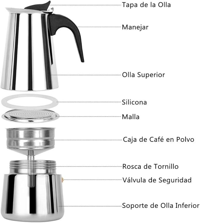 CAFETERA EXPRESSO 12 TAZAS